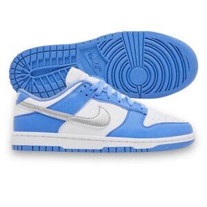 Womens Nike Dunk Low Next Nature Royal Pulse Silver Lifestyle Shoes DD1873 402